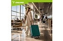 Set de 3 valize de călătorie cu roți 39 l, 70 l, 99 l – verde