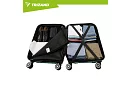 Set de 3 valize de călătorie cu roți 39 l, 70 l, 99 l – verde