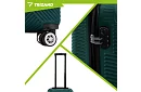Set de 3 valize de călătorie cu roți 39 l, 70 l, 99 l – verde