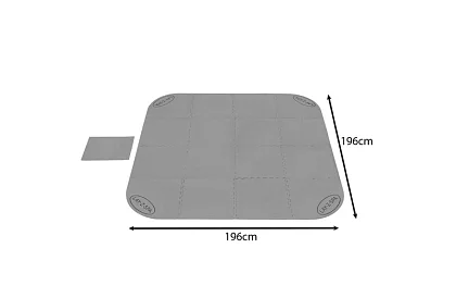 Saltea din spumă pentru piscine 1,96 × 1,96 m – B60334