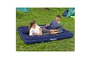 Saltea gonflabilă cu pompă și perne 203 × 152 × 22 cm – B67374