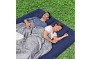 Saltea gonflabilă cu pompă și perne 203 × 152 × 22 cm – B67374