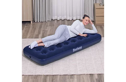 Saltea gonflabilă din catifea 185 × 76 × 22 cm – B67000