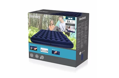 Saltea gonflabilă pentru doi 203 × 183 × 22 cm – B67004