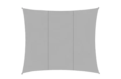Plasă de umbrire pentru soare 4 × 3 m – gri