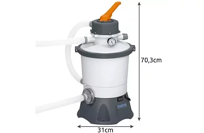 Pompă de nisip pentru piscină 3028 l/h – 84 W - B58515