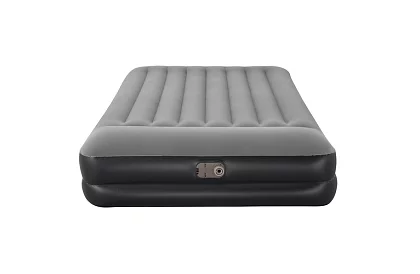 Saltea gonflabilă cu pompă încorporată și perne 203 × 152 × 46 cm – B67403