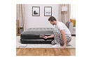 Saltea gonflabilă cu pompă încorporată și perne 203 × 152 × 46 cm – B67403