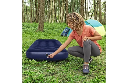 Saltea gonflabilă cu pompă încorporată 185 × 76 × 22 cm – B67223