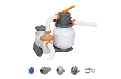 Pompă de nisip pentru piscină 5678 l/h – 230 W - B58497