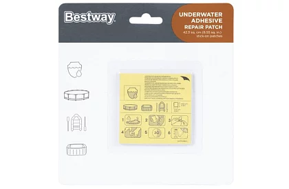 Set de 10 petice pentru repararea piscinelor și a băilor cu hidromasaj, șezlonguri – B62091