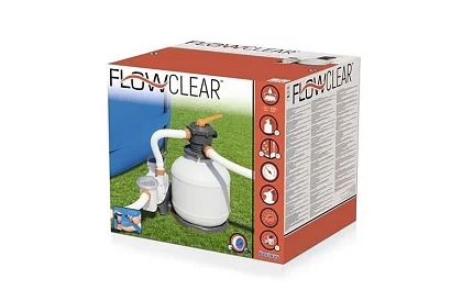 Pompă de nisip pentru piscină 11 355 l/h – 500 W - B58486