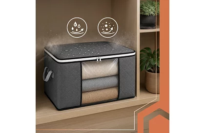Set de 4 organizatoare de depozitare pentru dulap 60 × 40 × 35 cm