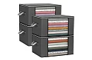 Set de 4 organizatoare de depozitare pentru dulap 60 × 40 × 35 cm