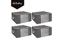 Set de 4 organizatoare de depozitare pentru dulap 60 × 40 × 35 cm