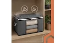 Set de 4 organizatoare de depozitare pentru dulap 60 × 40 × 35 cm
