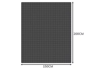 Pătura grea antistres de 8 kg – 200 × 150 cm