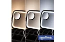 Cufărul cosmetic cu iluminare LED și oglindă