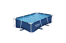 Piscină cadru rectangulară 259 × 170 × 61 cm - Steel Pro B56403