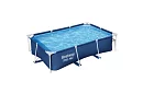 Piscină cadru rectangulară 259 × 170 × 61 cm - Steel Pro B56403