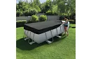 Copertă pentru piscină cu cadru 404 × 201 cm – folie de protecție termică B58232