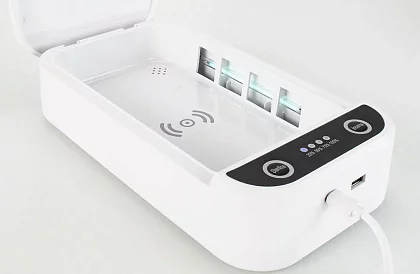 Cutie de sterilizare UV QuickClean - pentru telefoane mobile, măști și obiecte mici