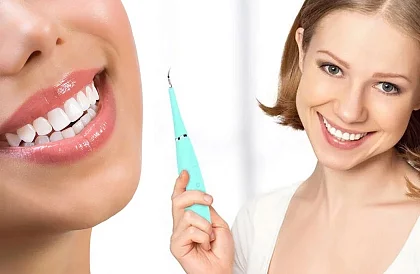 Curățător ultrasonic pentru dinți cu încărcare USB - irigator oral