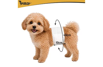 Păturile absorbante pentru câini 12 buc S-M – pentru câini 30–46 cm