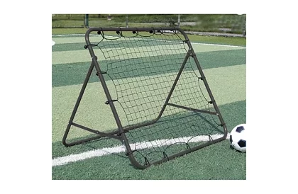 Poarta de fotbal de antrenament 120 × 120 cm cu țintă