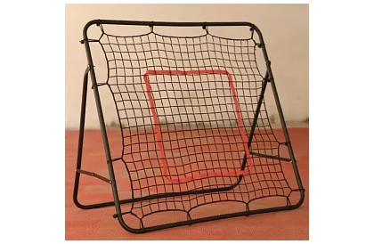 Poarta de fotbal de antrenament 120 × 120 cm cu țintă