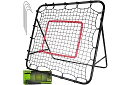 Poarta de fotbal de antrenament 120 × 120 cm cu țintă
