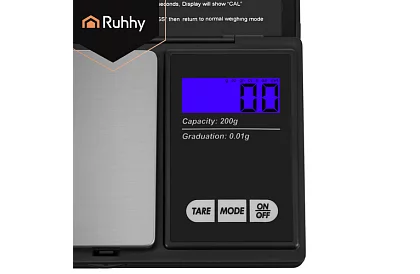 Cântar electronic precis pentru bijuterii - 200 g / 0,01 g