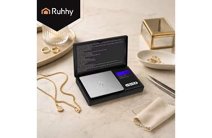 Cântar electronic precis pentru bijuterii - 200 g / 0,01 g