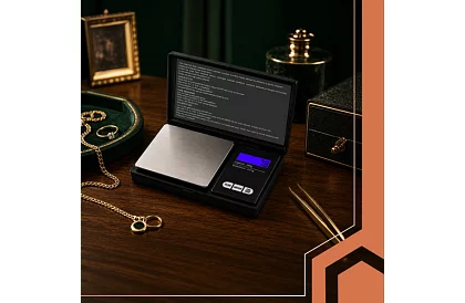 Cântar electronic precis pentru bijuterii - 200 g / 0,01 g