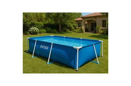 Bazin rectangular cu cadru 300 × 200 × 75 cm – I28272