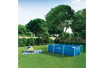 Bazin rectangular cu cadru 300 × 200 × 75 cm – I28272