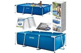 Bazin rectangular cu cadru 300 × 200 × 75 cm – I28272