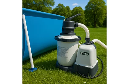 Pompă de piscină cu nisip 3500 l/h - I26642