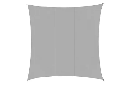 Plasă de umbrire pentru soare 3,6 × 3,6 m – gri