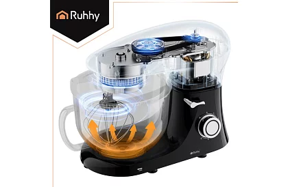 Robot de bucătărie 1500 W, cu bol de 6,2L – RUHHY