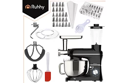 Robot de bucătărie 2200 W, 3 în 1 cu blender și bol de 6,2 l