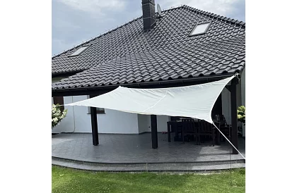 Plasă de umbrire pentru soare 3 × 2 m – bej