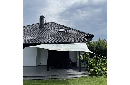 Plasă de umbrire pentru soare 3 × 2 m – bej