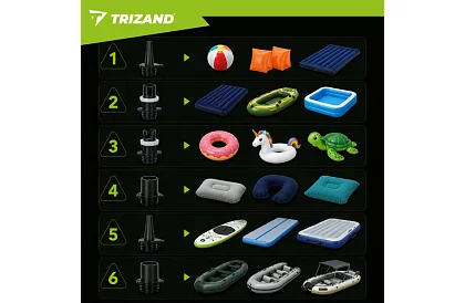 Compresor electric de încărcare - pompă pentru plăci SUP 20 PSI, 4000 mAh