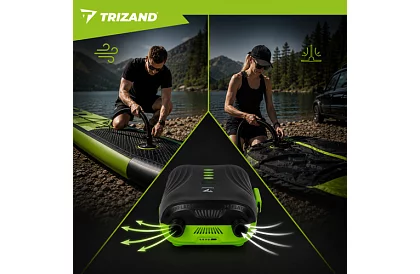 Compresor electric de încărcare - pompă pentru plăci SUP 20 PSI, 4000 mAh