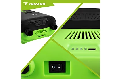 Compresor electric de încărcare - pompă pentru plăci SUP 20 PSI, 4000 mAh