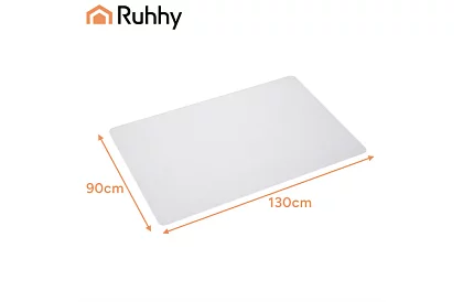 Saltea de protecție pentru scaun 90x130 cm - lapte