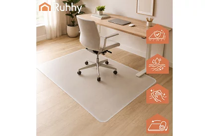 Saltea de protecție pentru scaun 90x130 cm - lapte