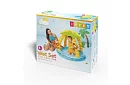 Piscină gonflabilă pentru copii cu umbră 102 × 86 cm - Insula tropicală I58417NP