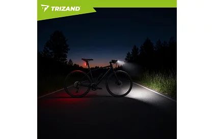 Set de lumini LED pentru bicicletă 1000 lm, 4800 mAh